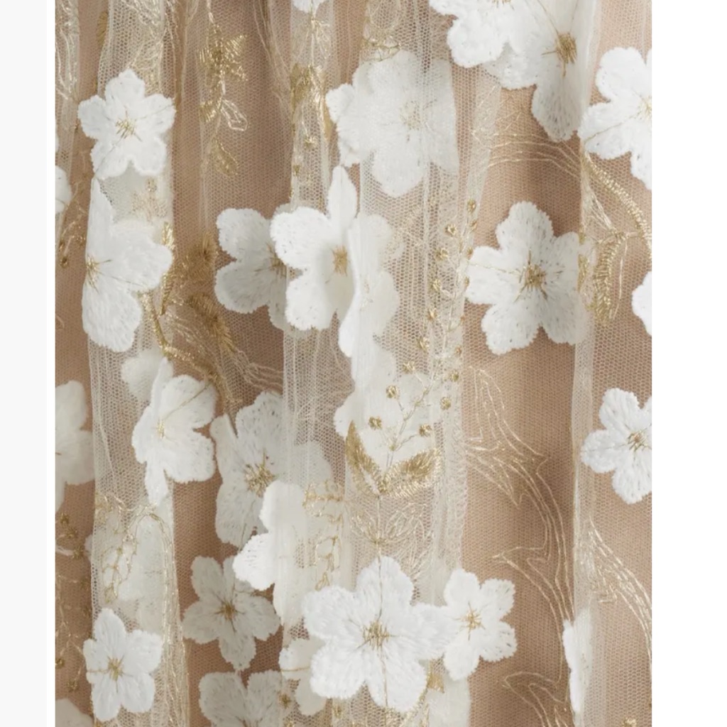 Chelsea28 3d Floral Sleeveless Maxi Dress Nwtin Stores — image 5 of 6